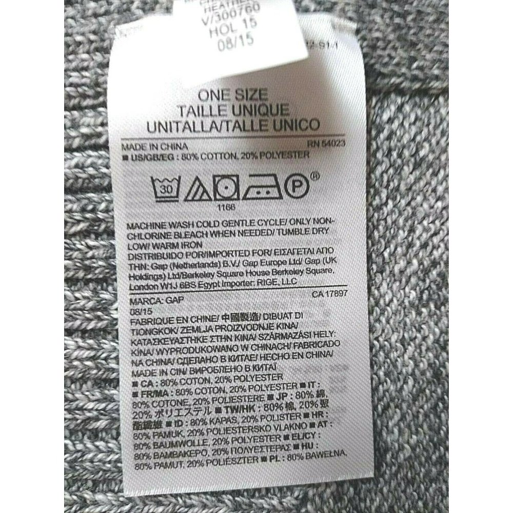 Gap Scarf Unisex 70" Oblong Women's Men's Striped - Picture 4 of 4